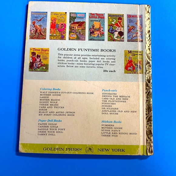 YOGI BEAR VTG 1960 A LITTLE GOLDEN BOOK YOGI BEAR OUR HERO HARDCOVER - Picture 2 of 14